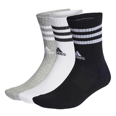 3-Streifen Cushioned Crew Socken (3 Paar)-2076518